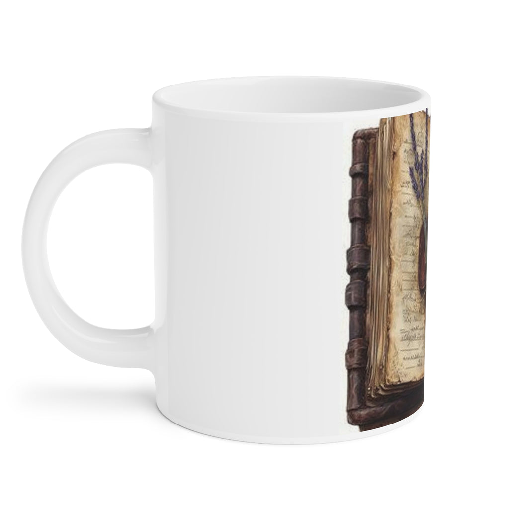 Pressed Flower Journal Mug, Poetcore by Canvas & Click (view 10)