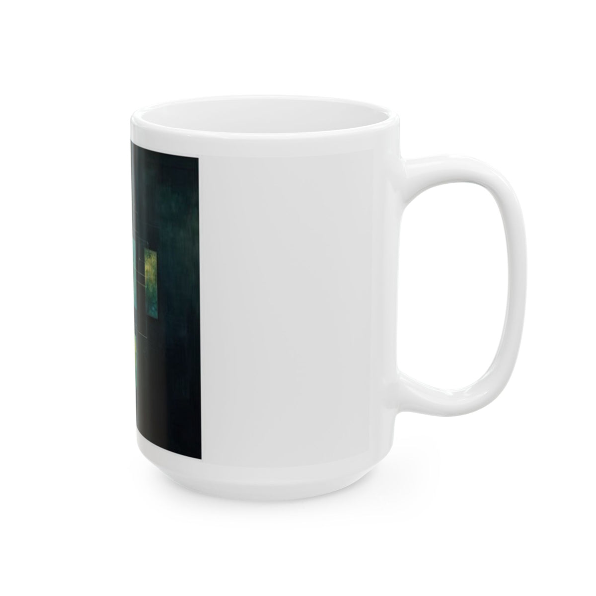 Load Balancer Geometric Art Mug - SRE Dark Mode Terminal Design