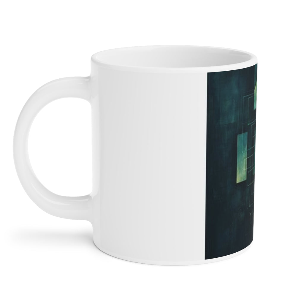 Load Balancer Geometric Mug — SRE & DevOps by Canvas & Click (view 10)