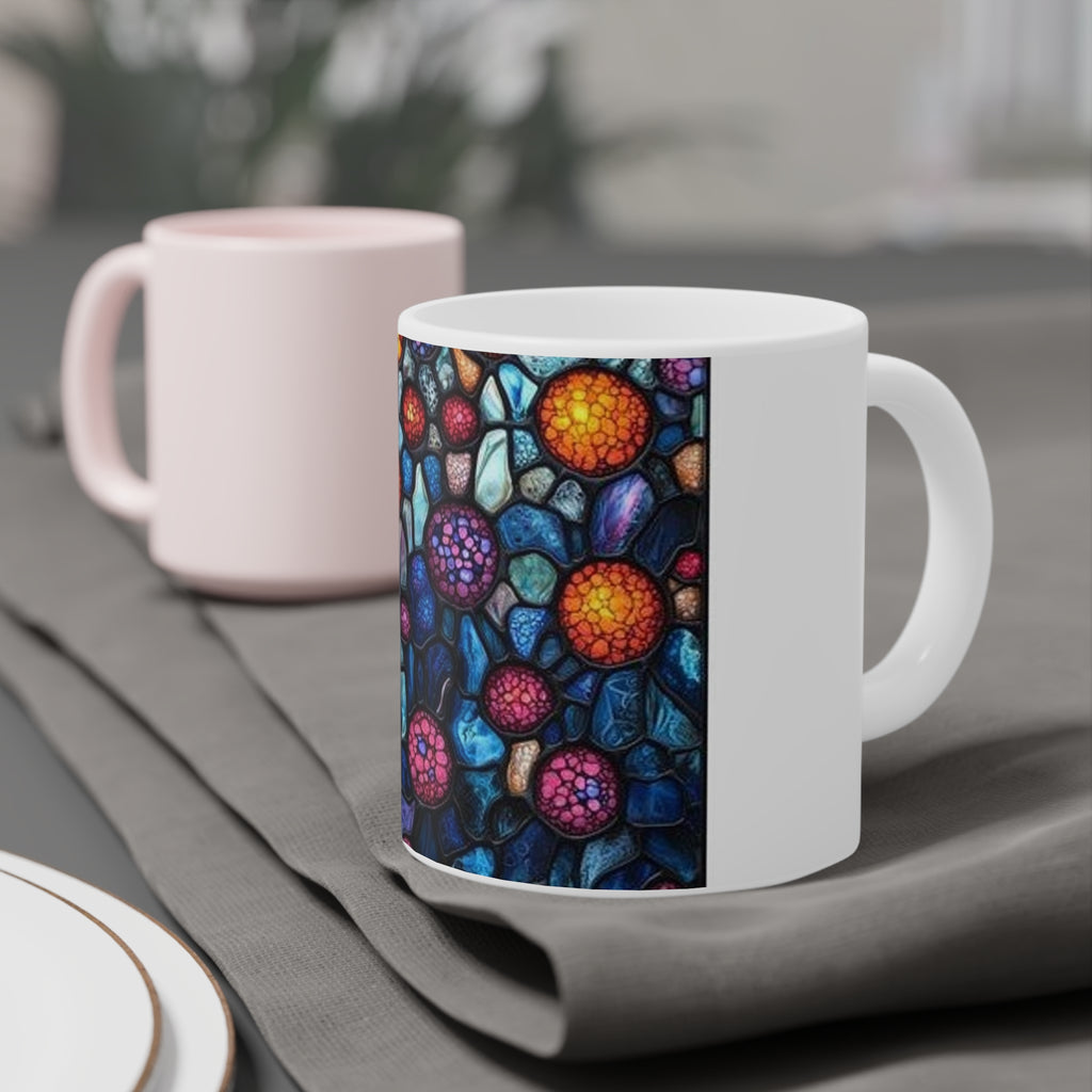 Cellular Stained Glass Mug — Histotechnology by Canvas & Click (view 12)