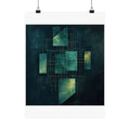 Load Balancer Geometric Art Print — SRE & DevOps by Canvas & Click