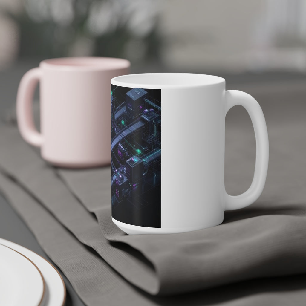 CI/CD Assembly Line Mug — SRE & DevOps by Canvas & Click (view 9)
