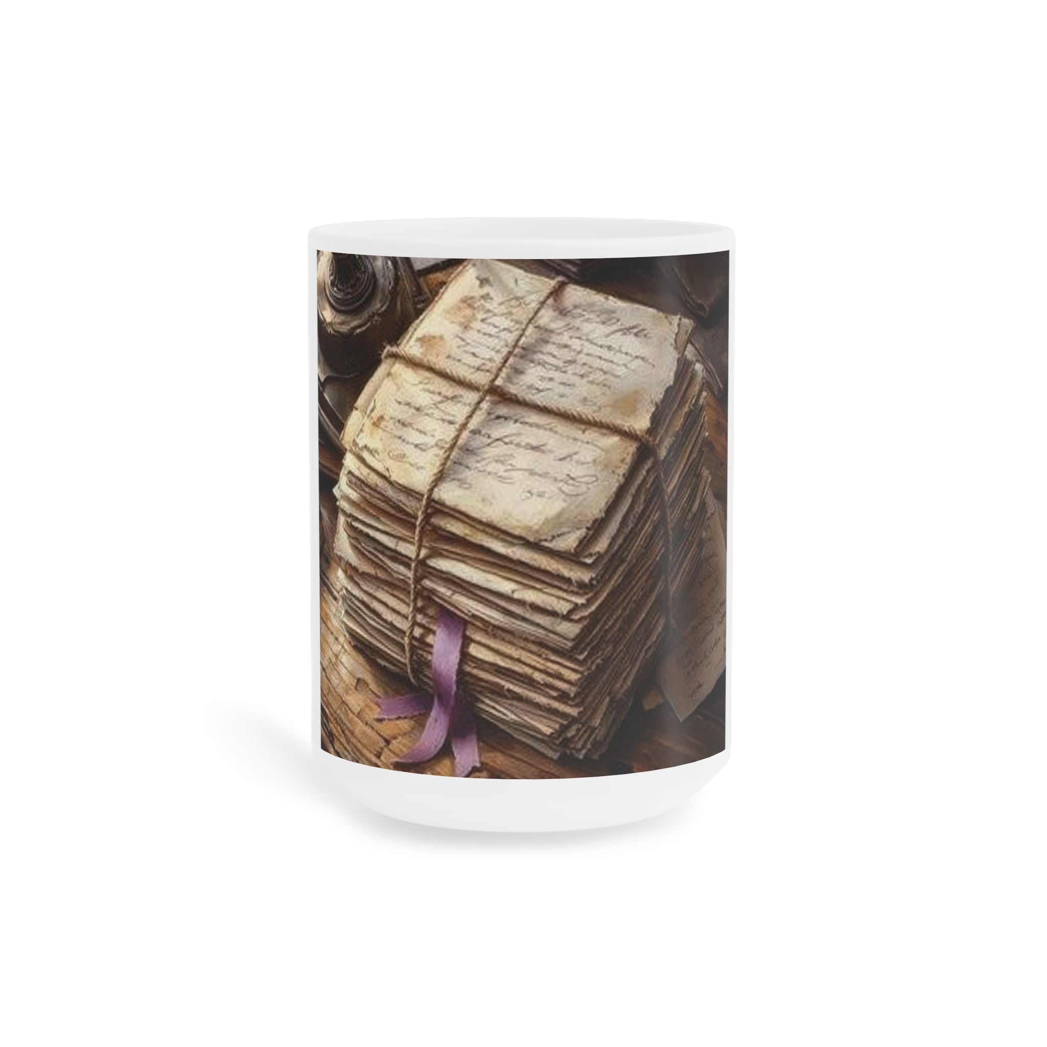 Twine-Bound Letters Mug — Poetcore by Canvas & Click (view 2)