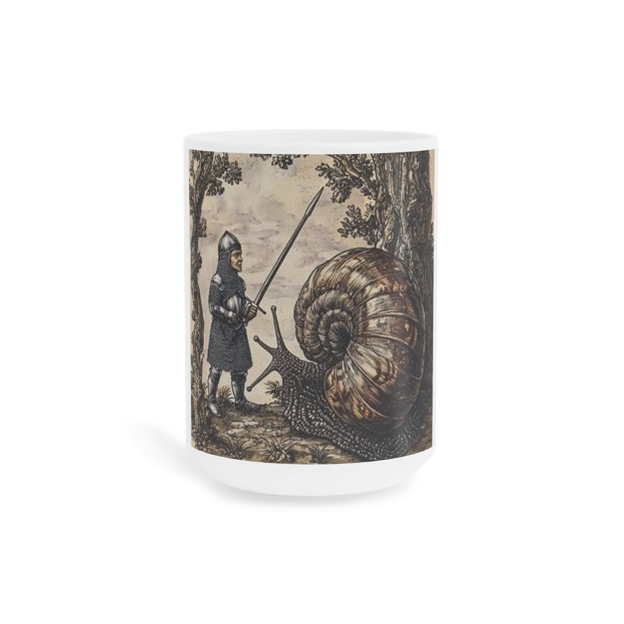 Medieval Snail Joust Mug — Castle Culture by Canvas & Click (view 2)