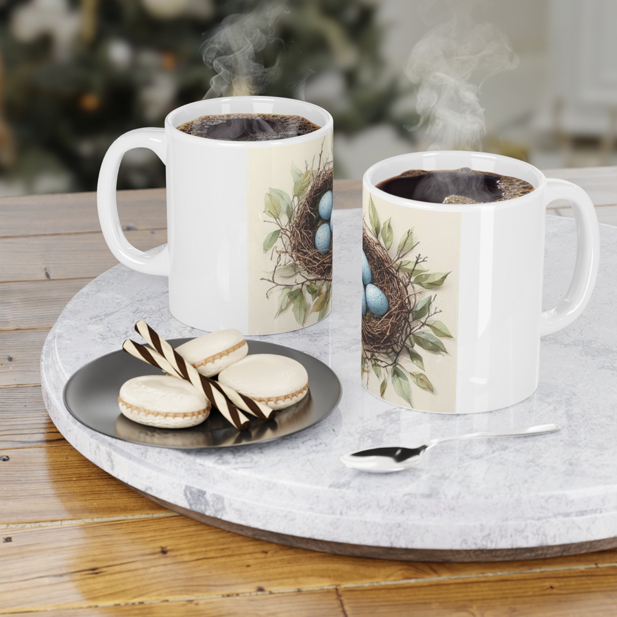Robin's Nest Botanical Mug — Wilderkind by Canvas & Click (view 6)