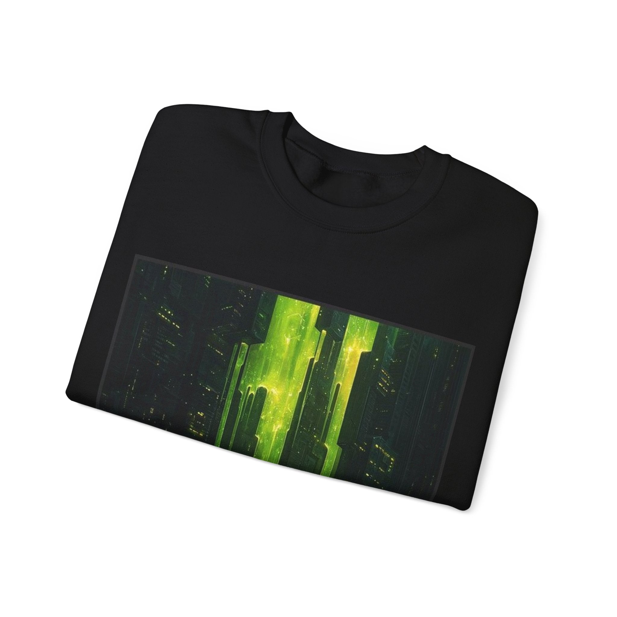 Memory Leak Cascade Sweatshirt — SRE & DevOps by Canvas & Click (view 3)