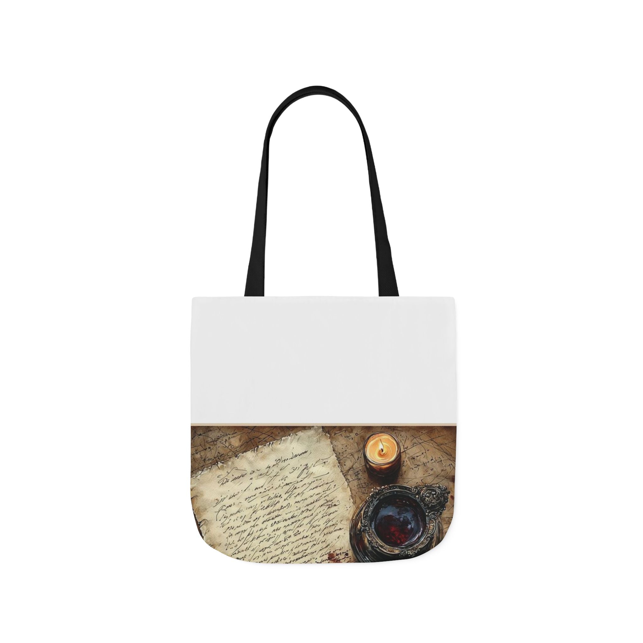 Spilled Inkwell Romance Tote Bag — Poetcore by Canvas & Click (view 2)