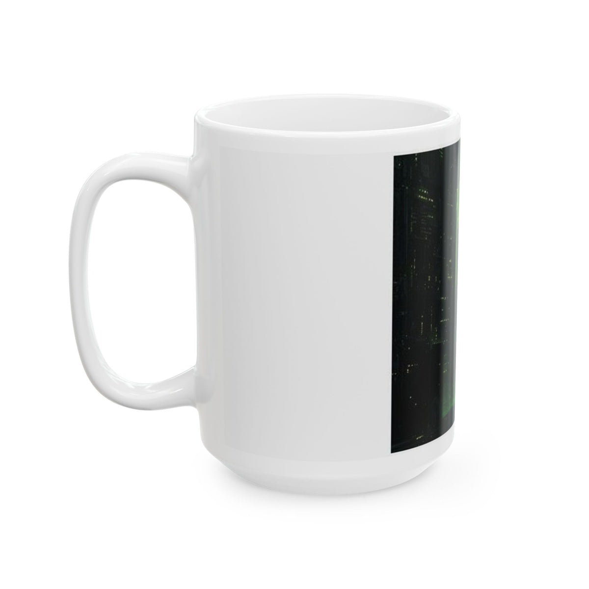 Memory Leak Cascade Mug - SRE Dark Mode Tech Art Coffee Cup
