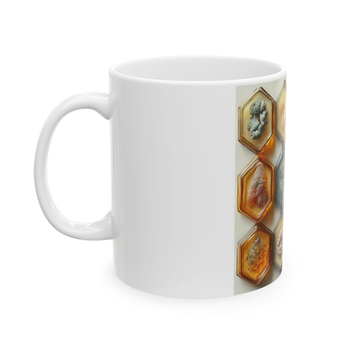 Histotech Embedding Mold Honeycomb Mug - Lab Professional Gift