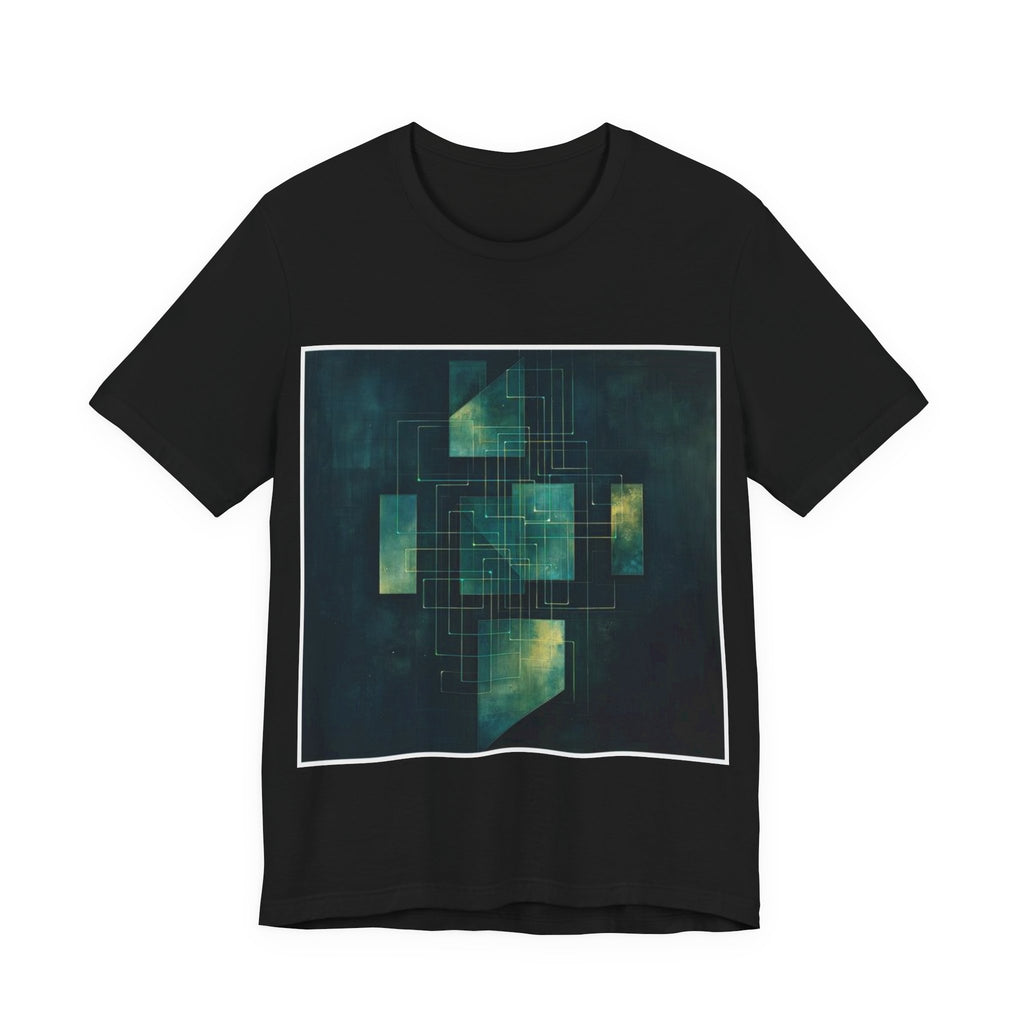 Load Balancer Geometric T-Shirt — SRE & DevOps by Canvas & Click
