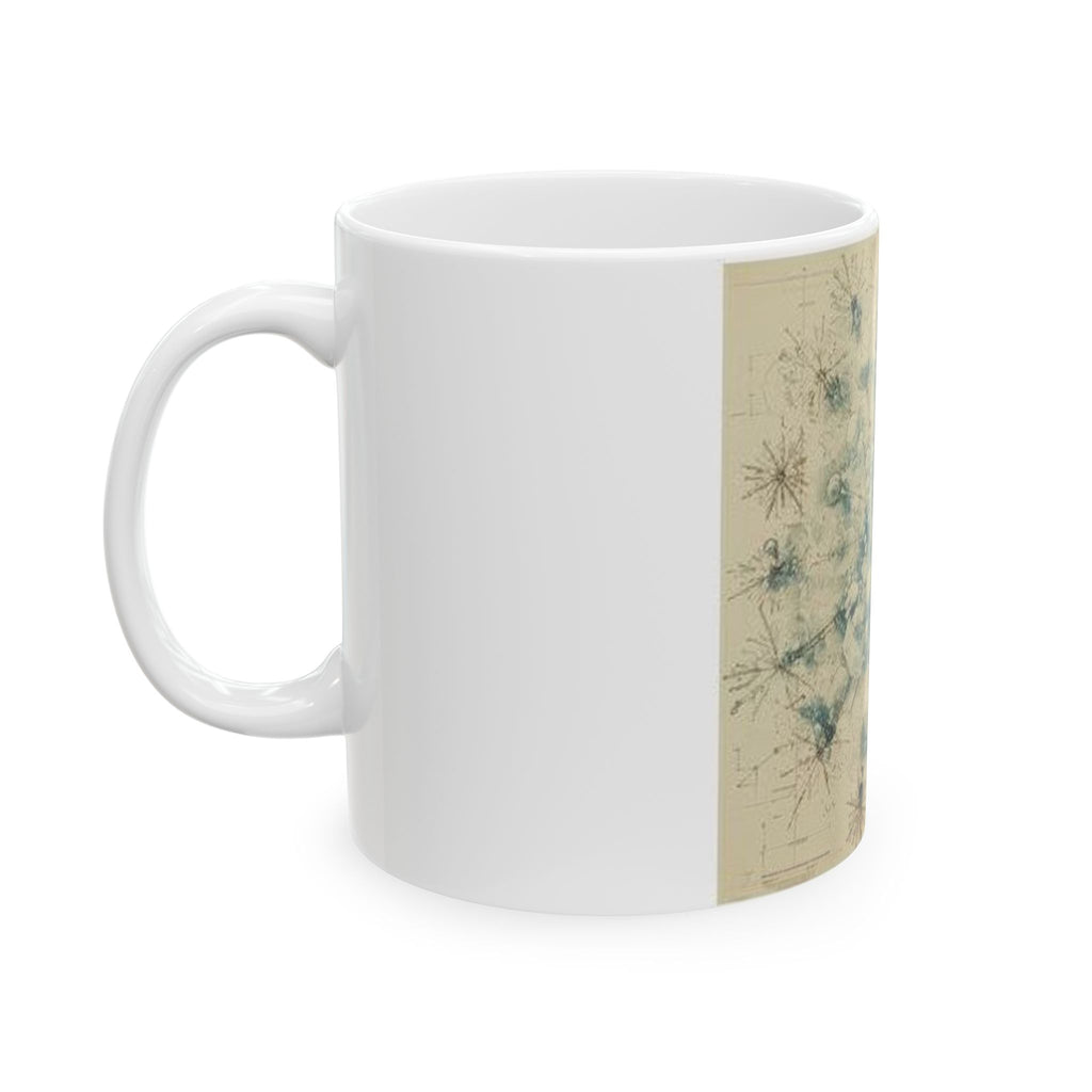 Cryostat Crystal Blade Art Mug - Histotechnology Science Gift