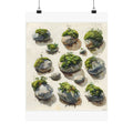 Moss River Stones Art Print — Wilderkind by Canvas & Click