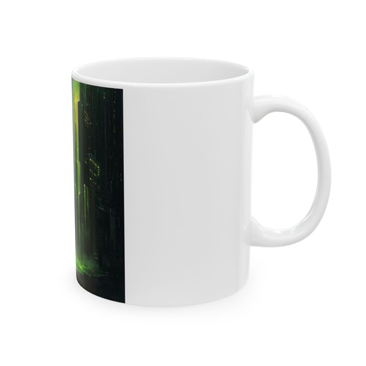 Memory Leak Cascade Mug - SRE Dark Mode Tech Art Coffee Cup