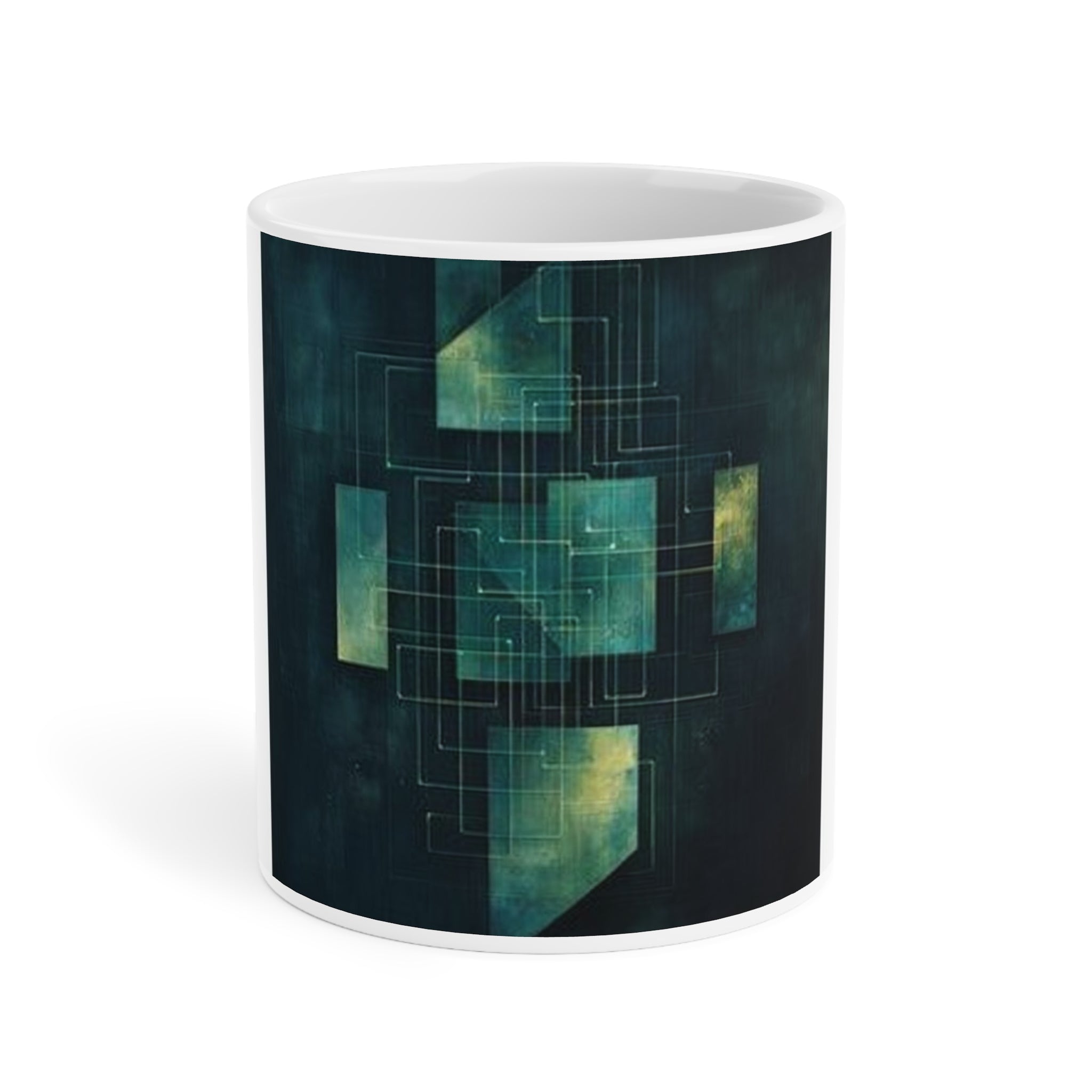 Load Balancer Geometric Mug — SRE & DevOps by Canvas & Click (view 3)