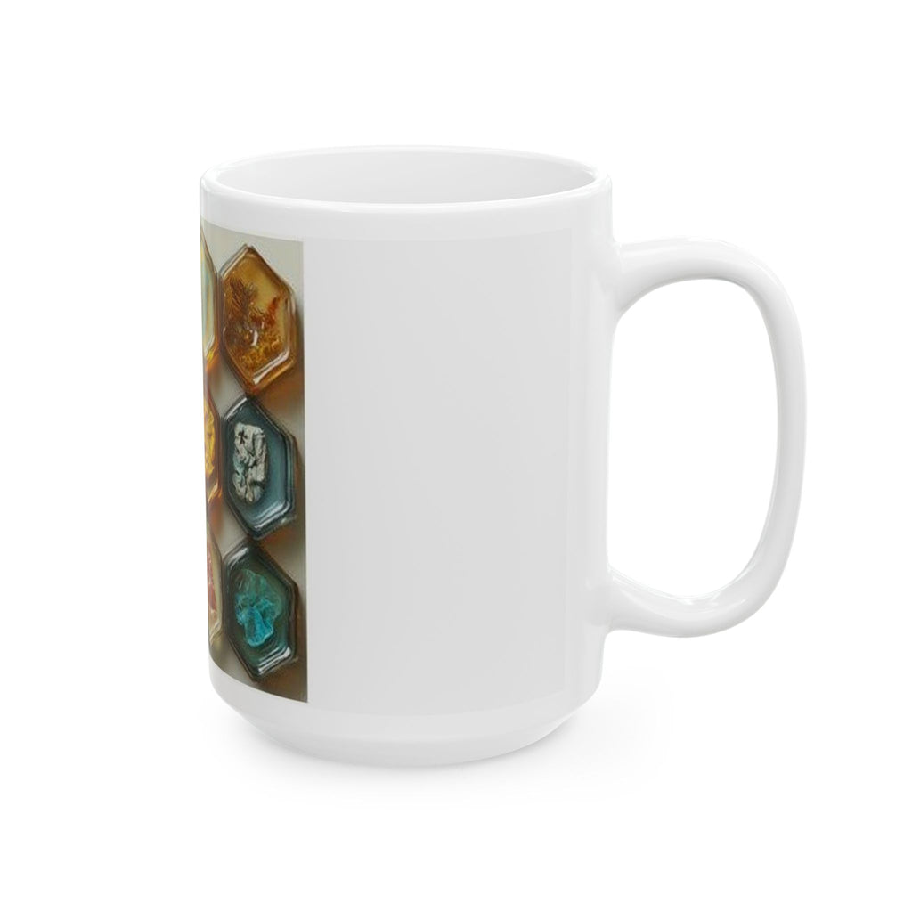 Histotech Embedding Mold Honeycomb Mug - Lab Professional Gift