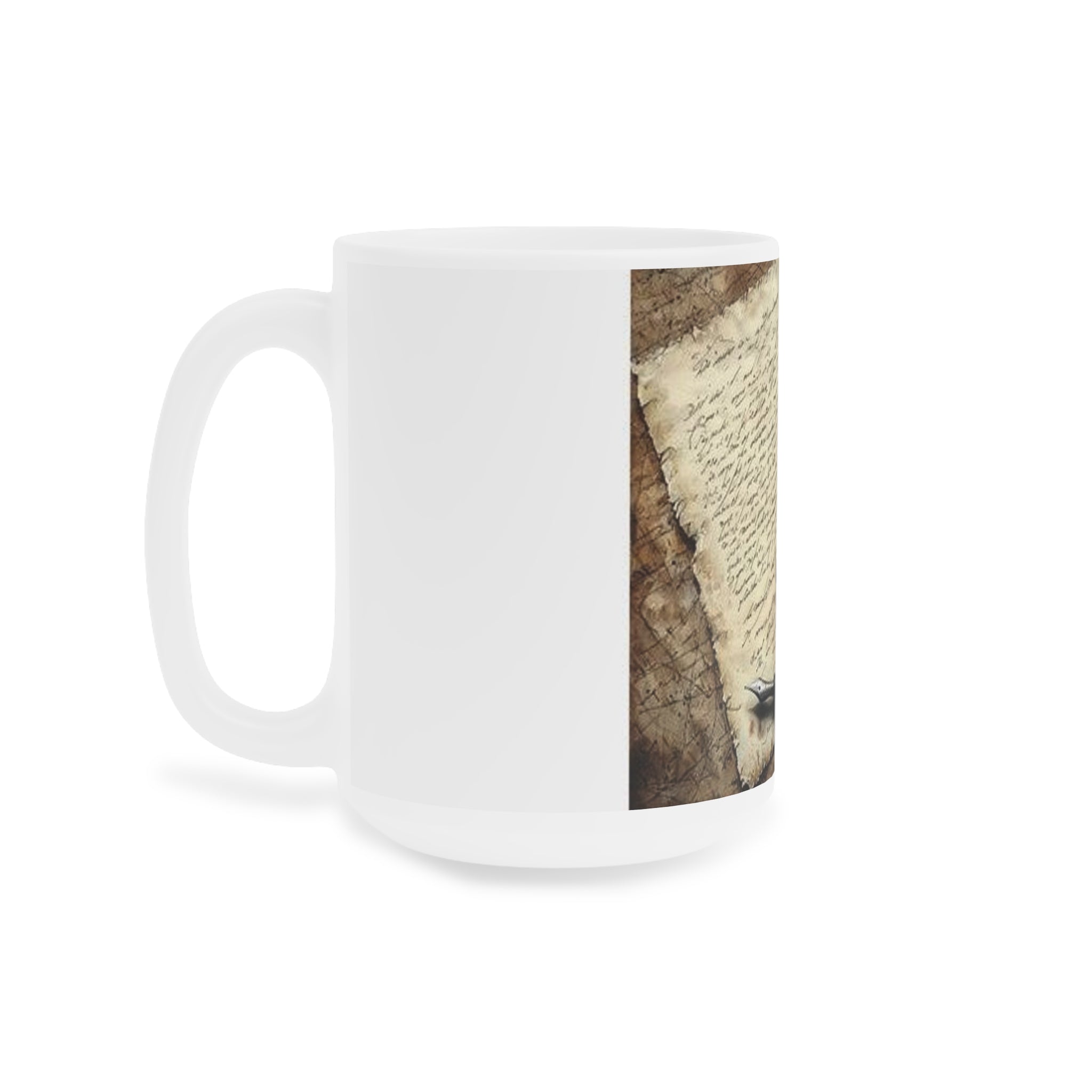 Spilled Inkwell Romance Mug — Poetcore by Canvas & Click (view 7)