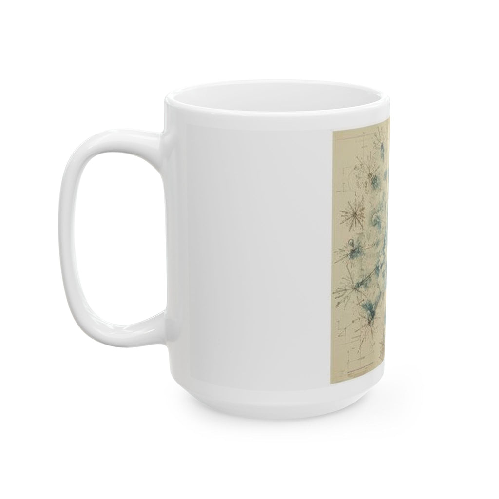 Cryostat Crystal Blade Art Mug - Histotechnology Science Gift