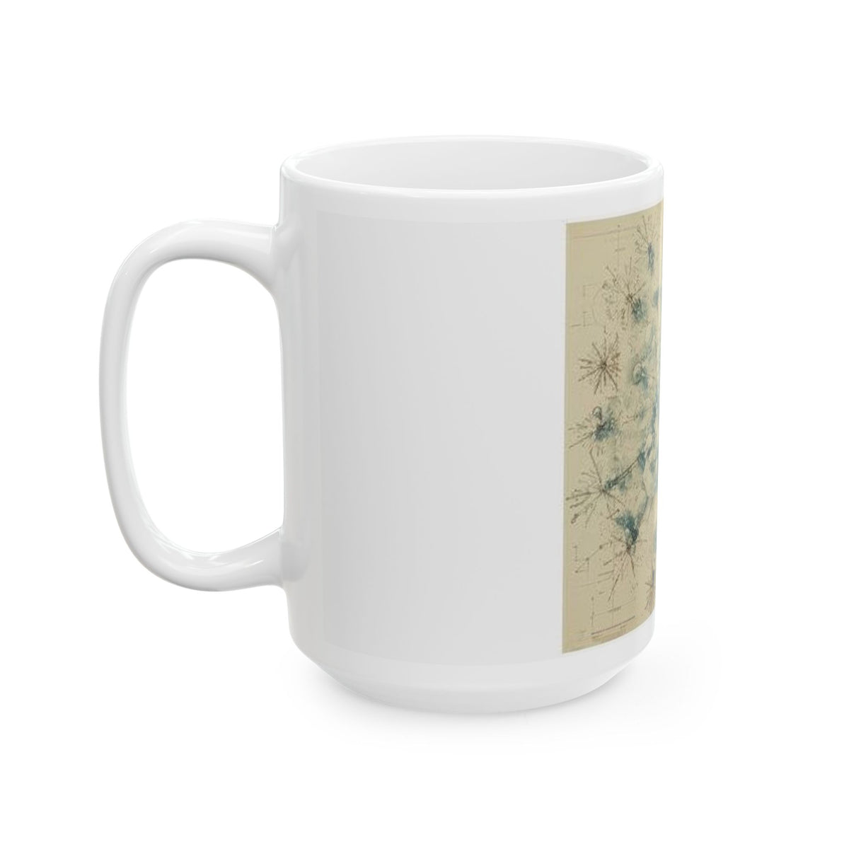 Cryostat Crystal Blade Art Mug - Histotechnology Science Gift