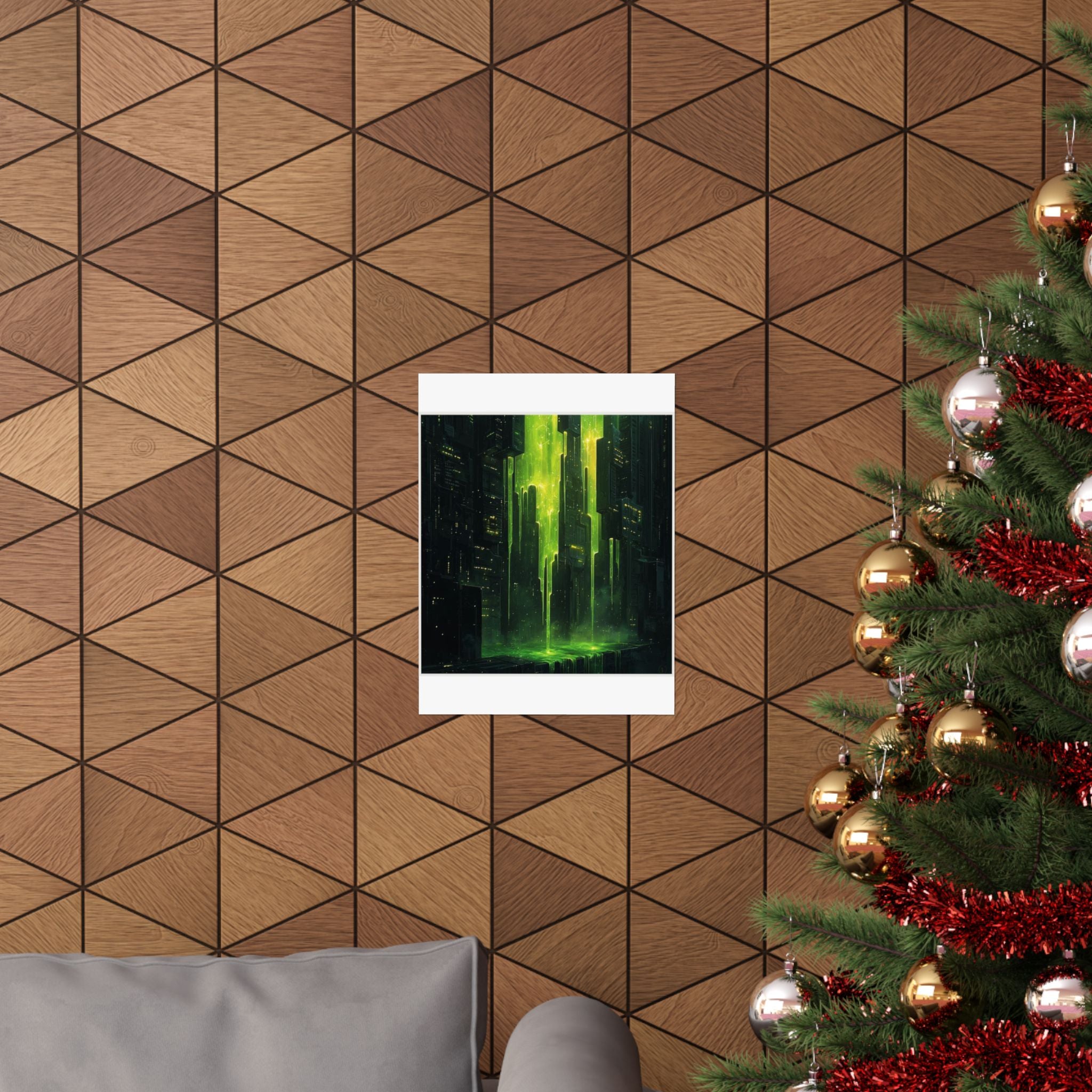 Memory Leak Cascade Art Print — SRE & DevOps by Canvas & Click (view 6)