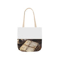Twine-Bound Letters Tote Bag, Poetcore by Canvas & Click