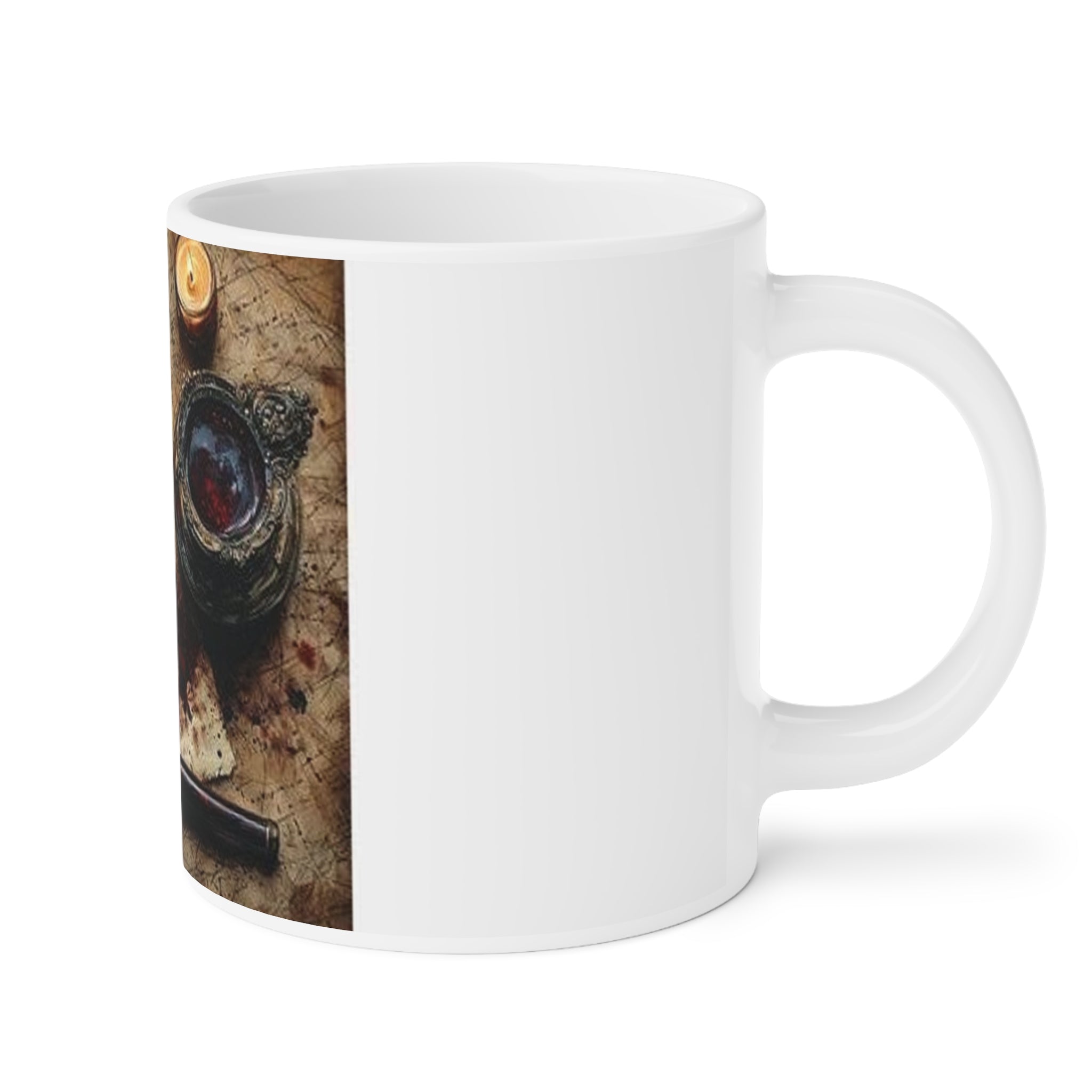 Spilled Inkwell Romance Mug, Poetcore by Canvas & Click (view 11)