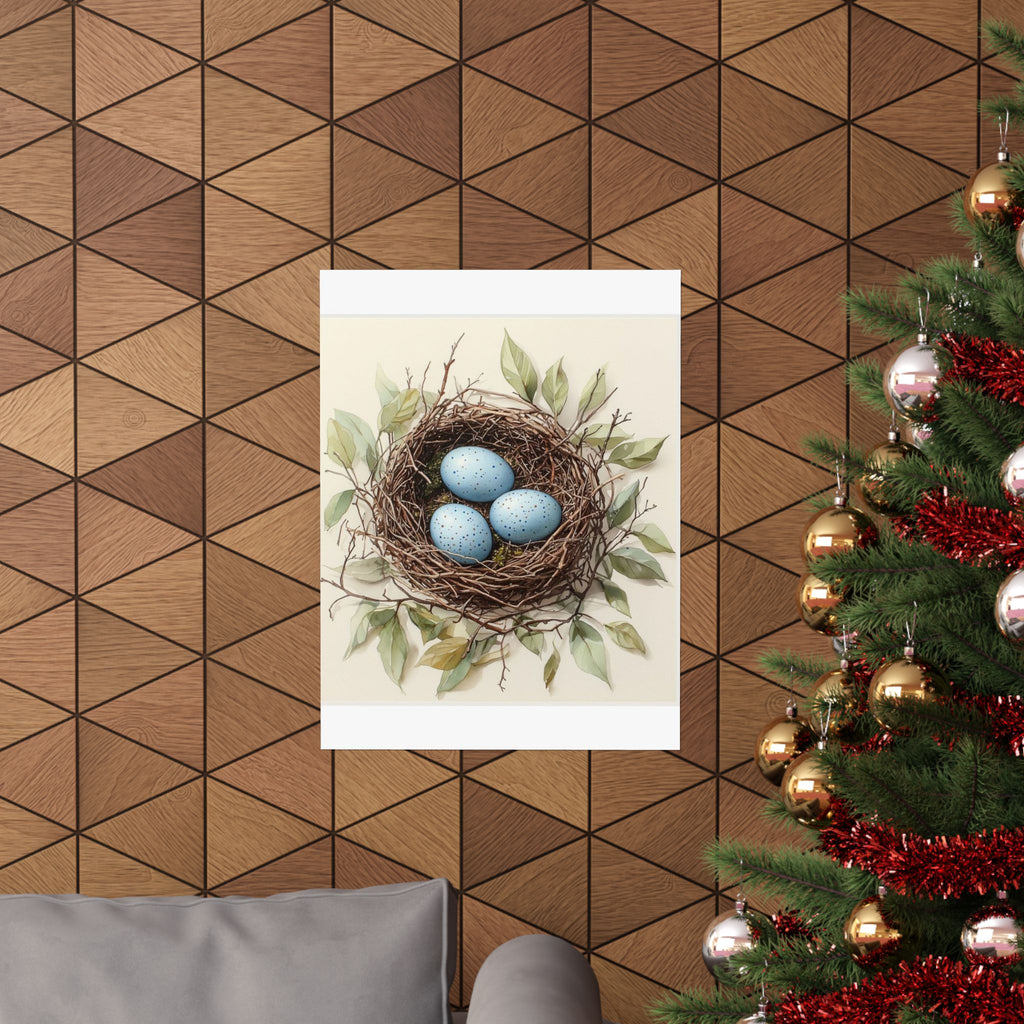 Robin's Nest Botanical Art Print — Wilderkind by Canvas & Click (view 12)