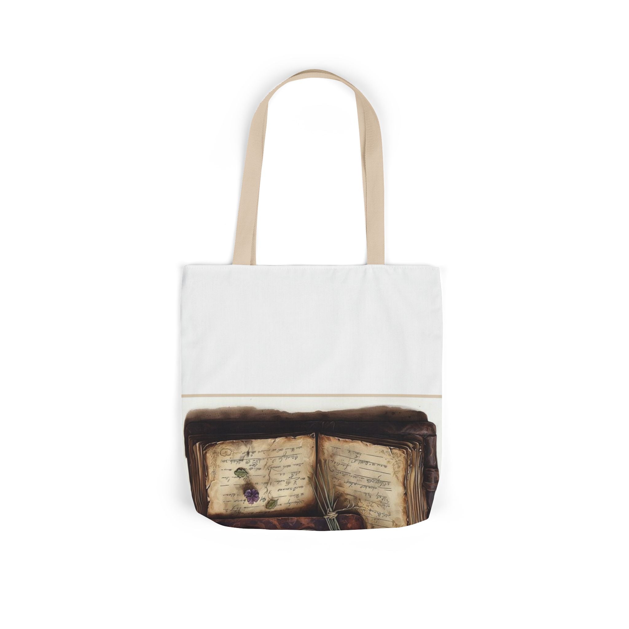 Pressed Flower Journal Tote Bag — Poetcore by Canvas & Click (view 6)