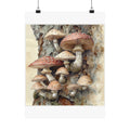 Wild Mushroom Botanical Art Print, Wilderkind by Canvas & Click
