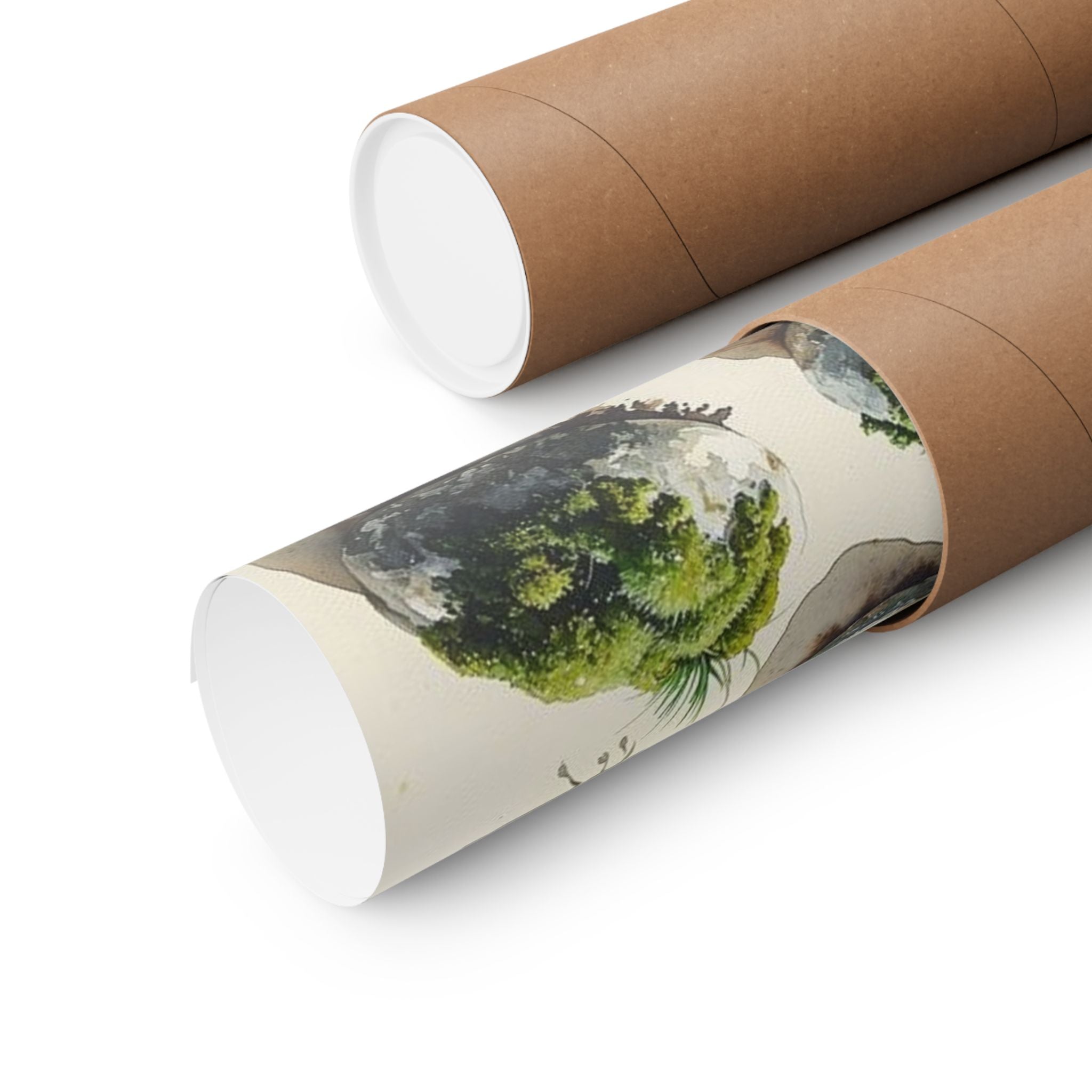 Moss River Stones Art Print — Wilderkind by Canvas & Click (view 5)