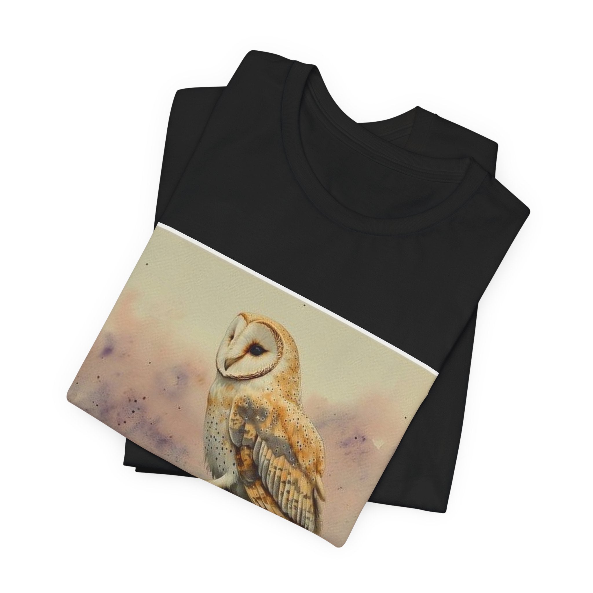 Barn Owl Twilight T-Shirt — Wilderkind by Canvas & Click (view 3)