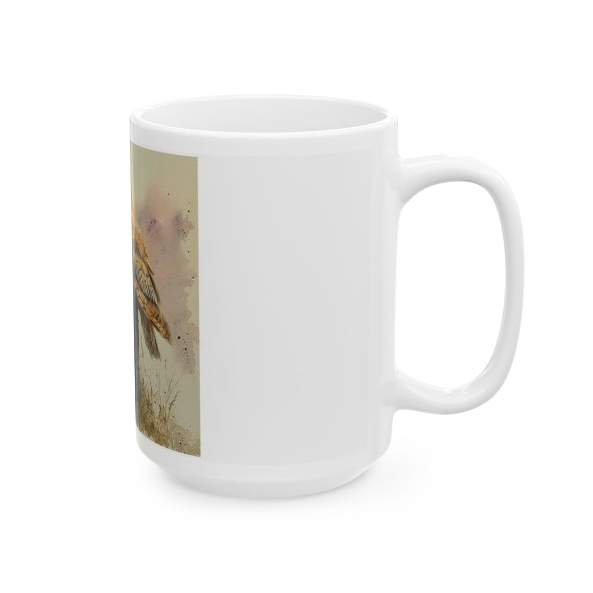 Barn Owl Twilight Mug - Watercolor Nature Art by Wilderkind