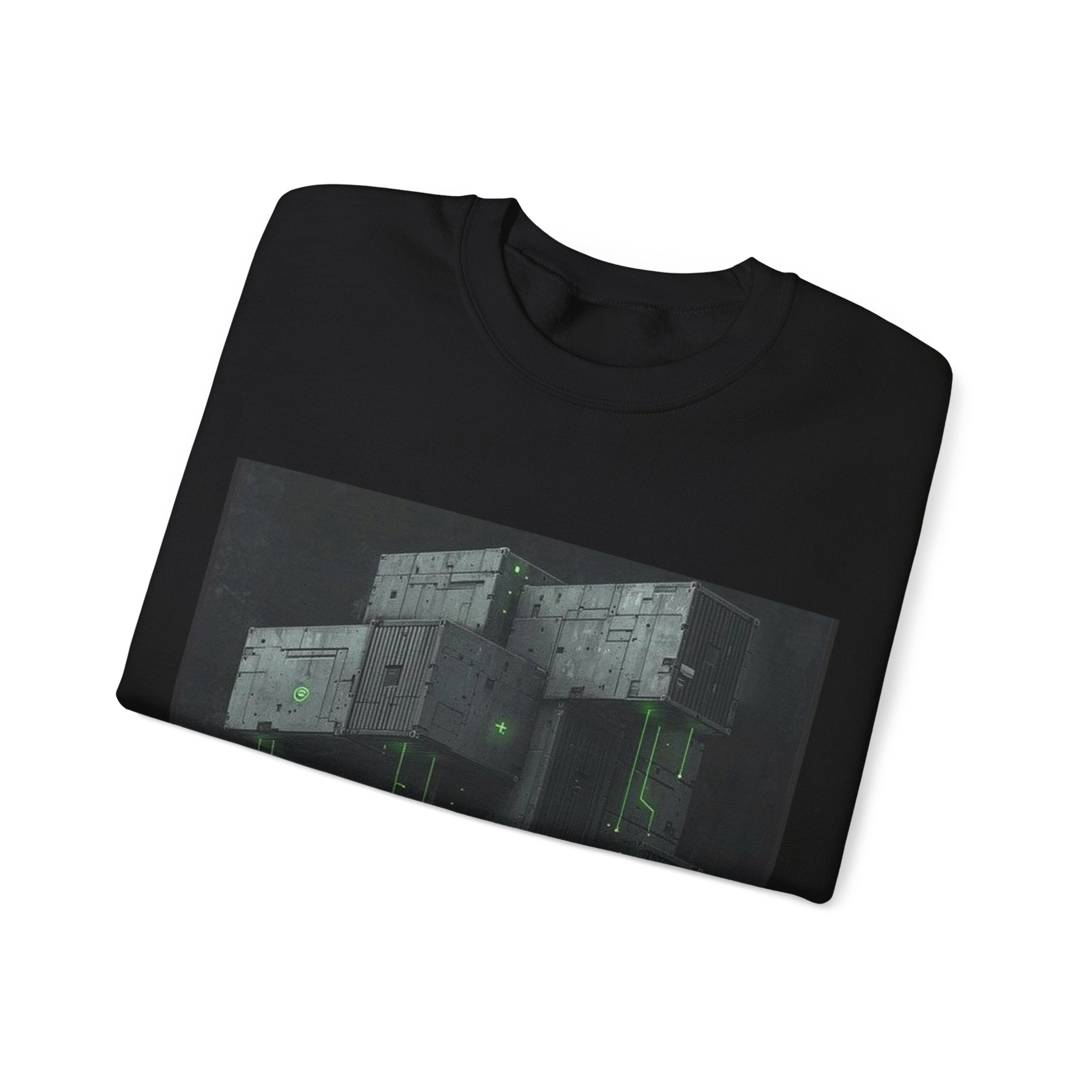 Dockerfile Poetry Sweatshirt — SRE & DevOps by Canvas & Click (view 3)