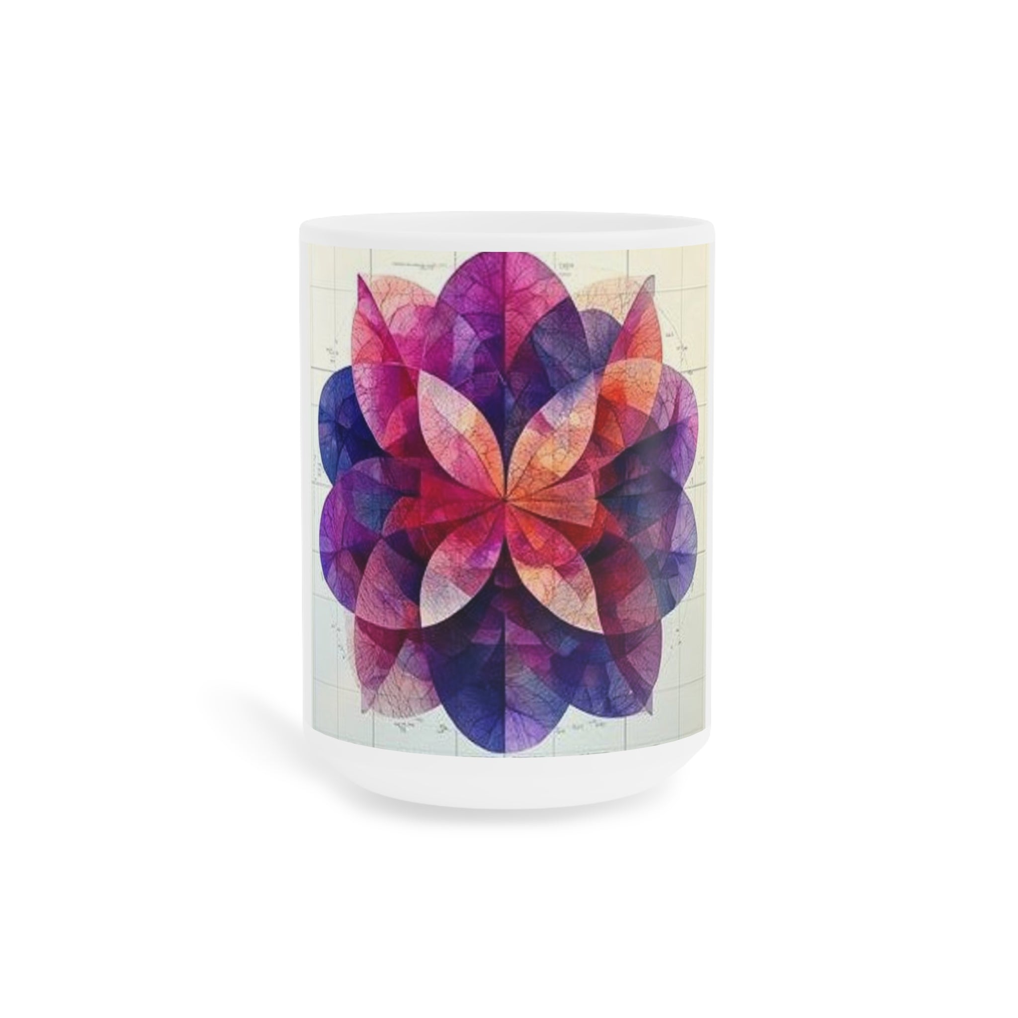 Kaleidoscopic Tissue Ribbons Mug — Histotechnology by Canvas & Click (view 2)