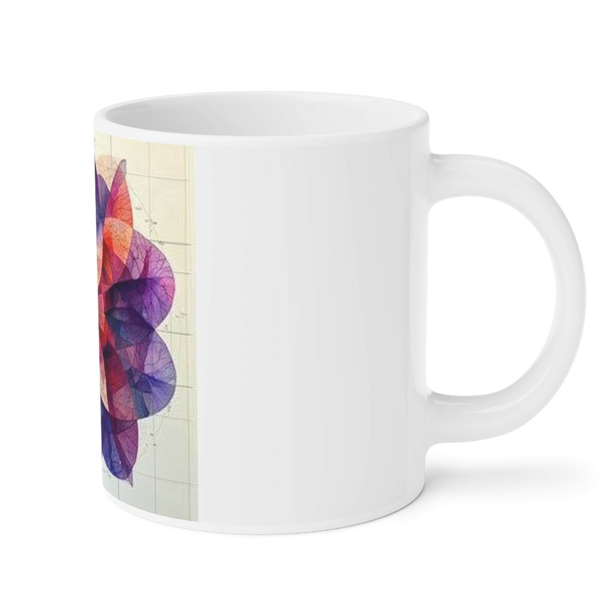 Kaleidoscopic Tissue Ribbons Mug — Histotechnology by Canvas & Click (view 11)