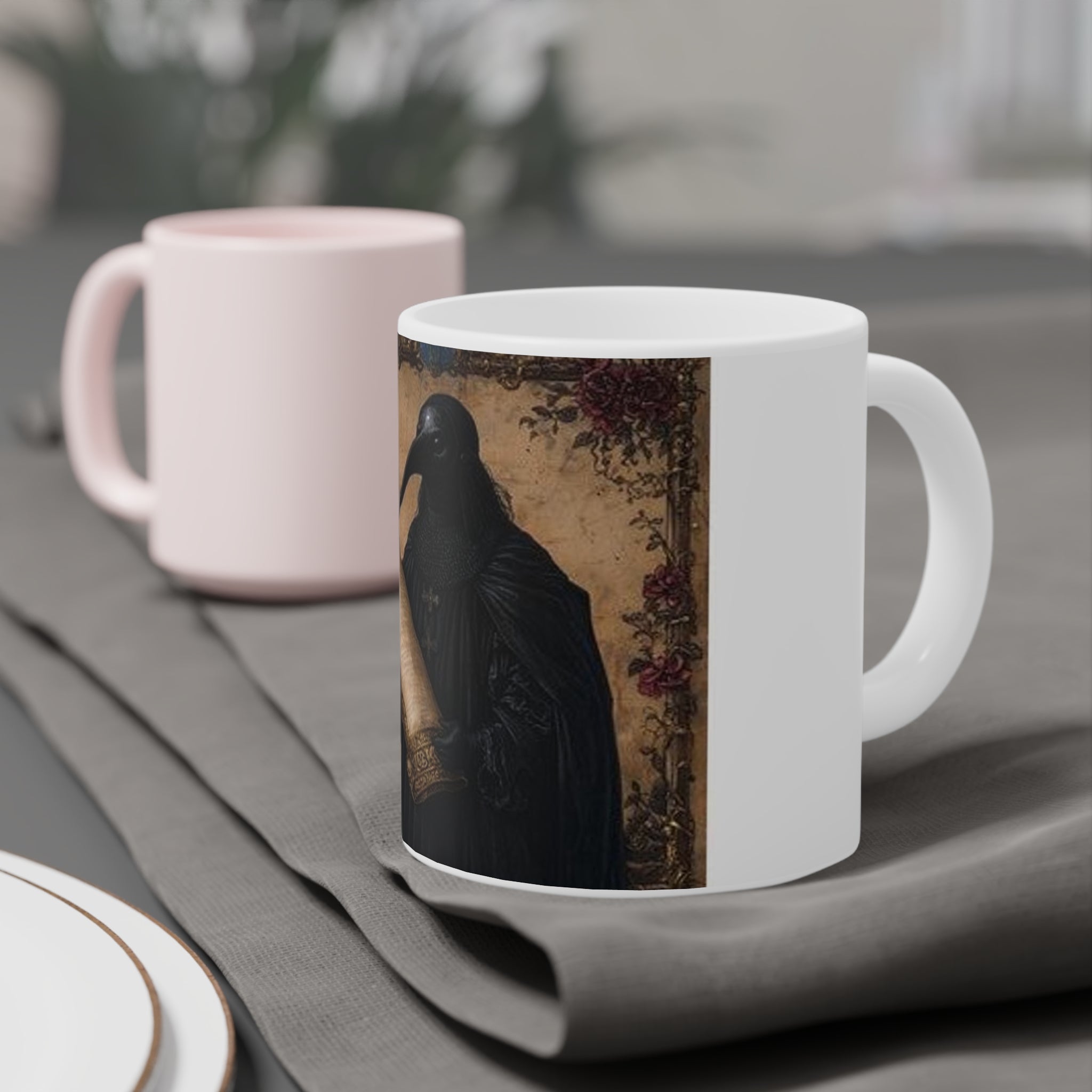 Plague Doctor Motivational Mug — Castle Culture by Canvas & Click (view 12)