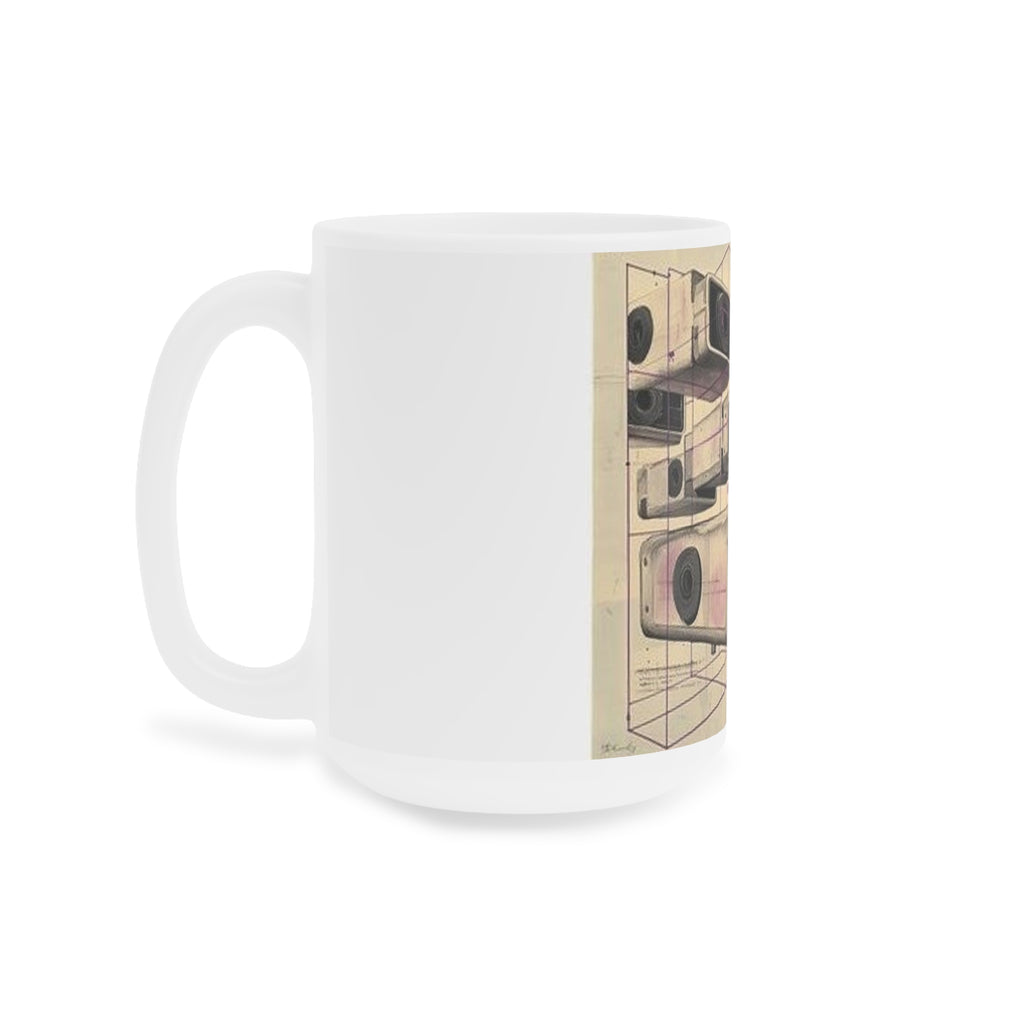 Cassette Grid Architecture Mug — Histotechnology by Canvas & Click (view 7)