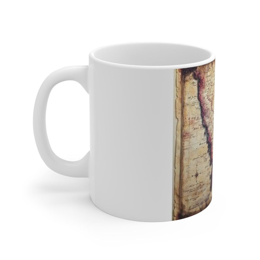 Literary Map Mug, Poetcore by Canvas & Click (view 4)