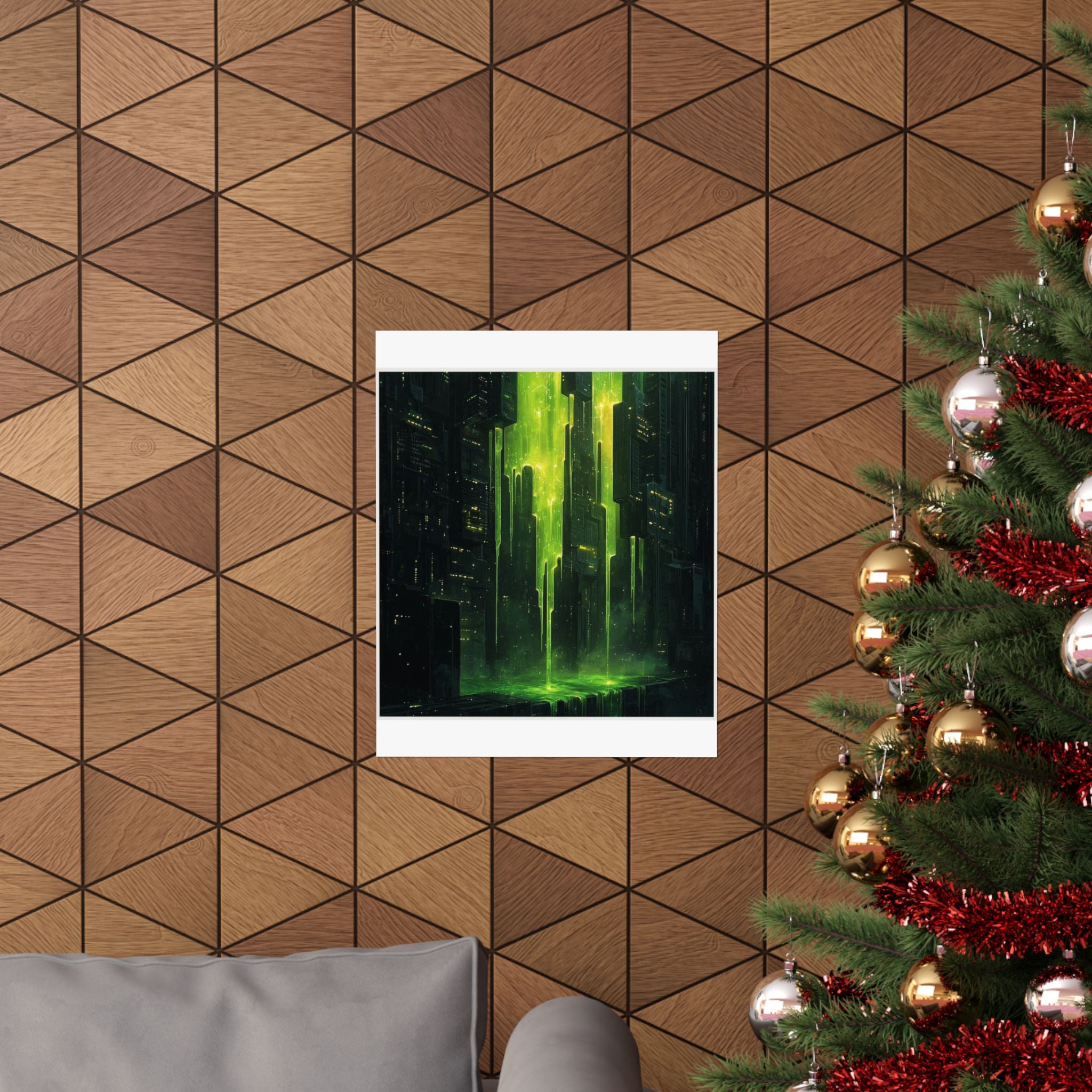 Memory Leak Cascade Art Print — SRE & DevOps by Canvas & Click (view 9)