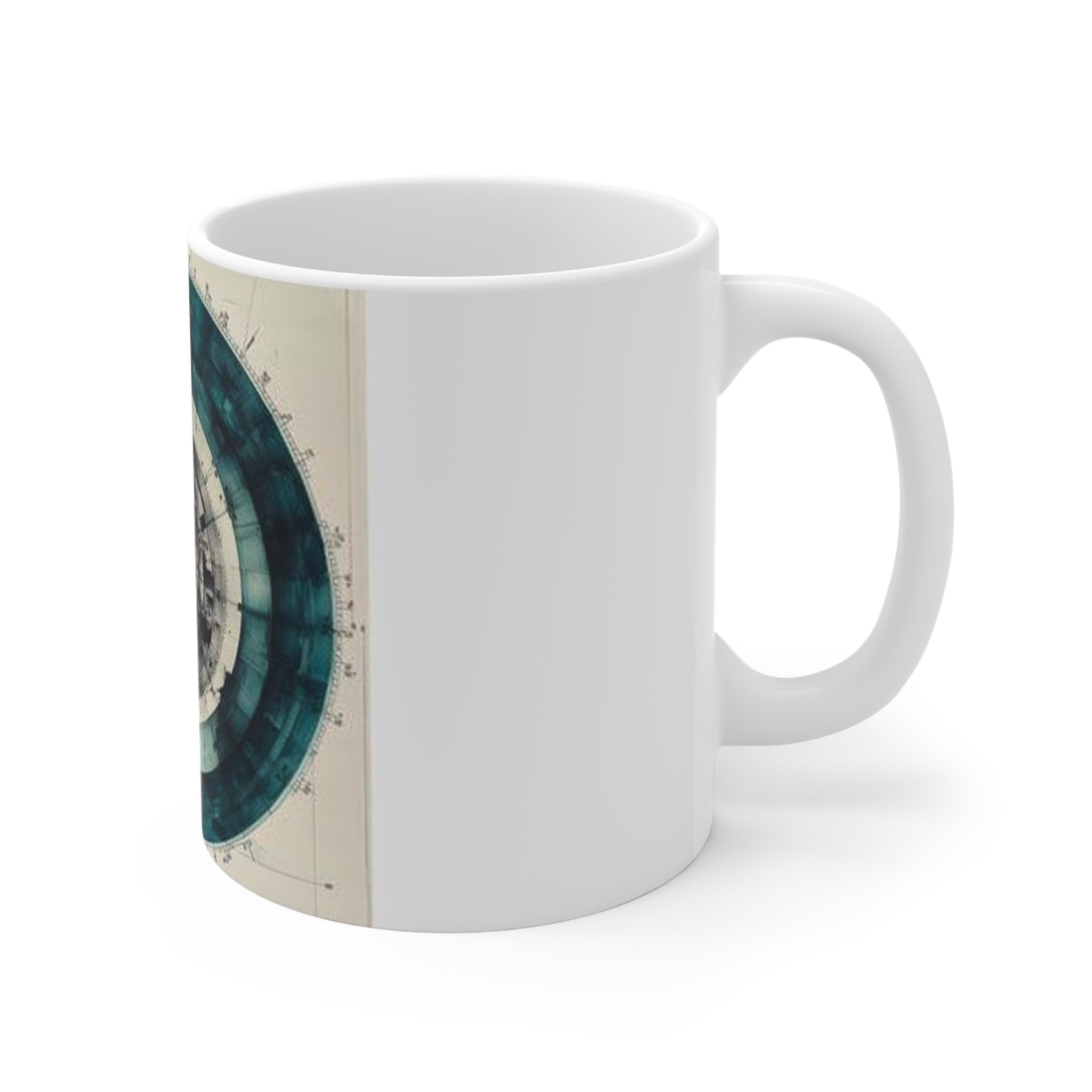 Precision Microtome Wheel Mug — Histotechnology by Canvas & Click (view 5)