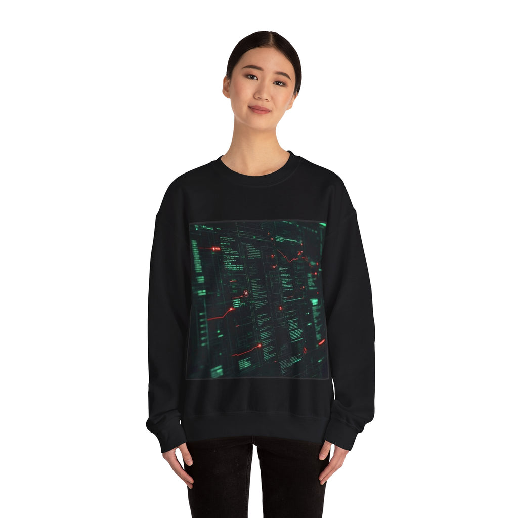 Git Blame Timeline Sweatshirt — SRE & DevOps by Canvas & Click (view 4)