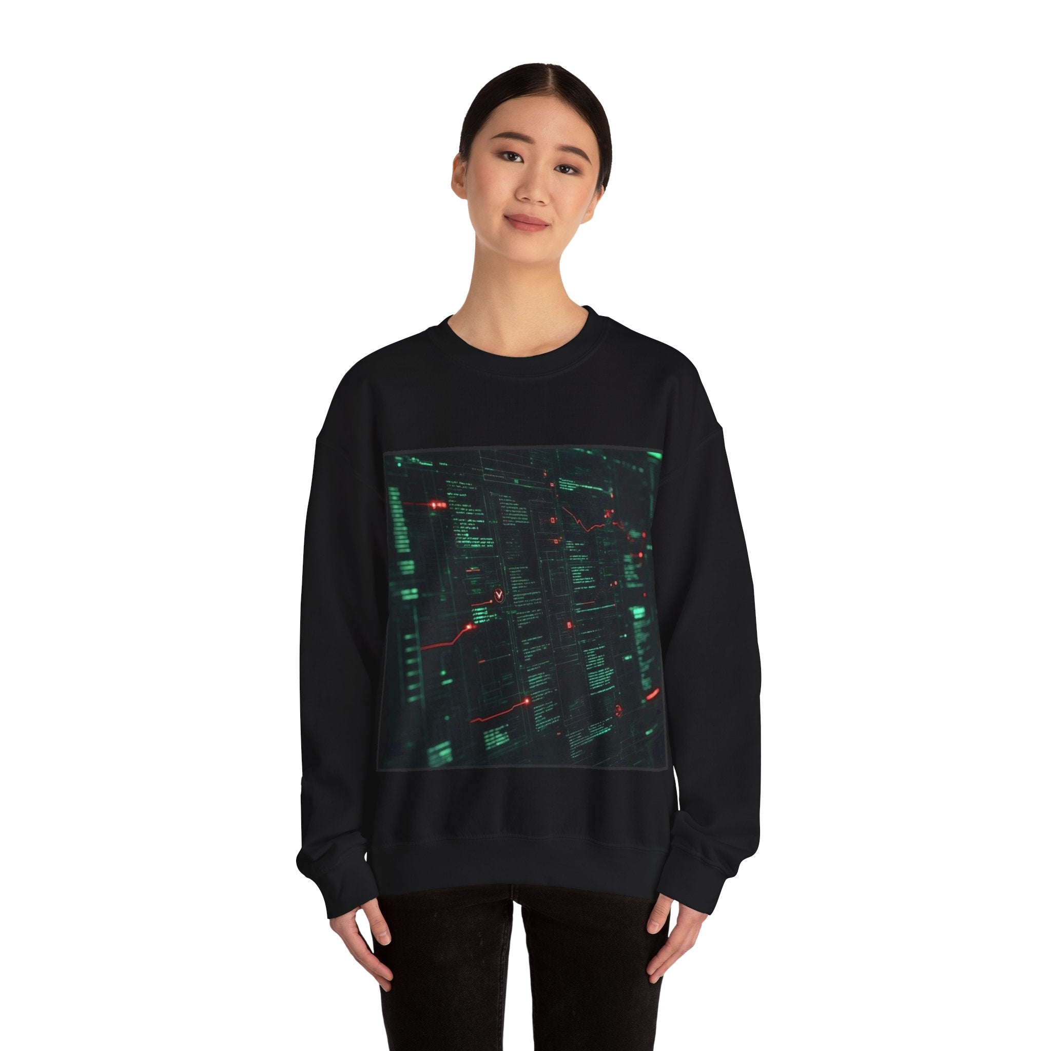 Git Blame Timeline Sweatshirt — SRE & DevOps by Canvas & Click (view 4)