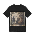 Medieval Snail Joust T-Shirt — Castle Culture by Canvas & Click