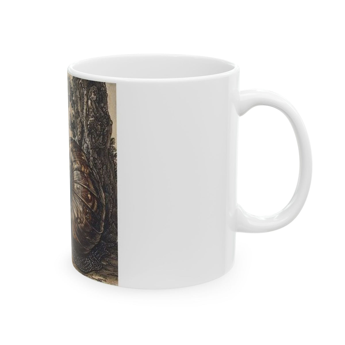 Medieval Snail Joust Mug - Castle Culture Gothic Manuscript Art