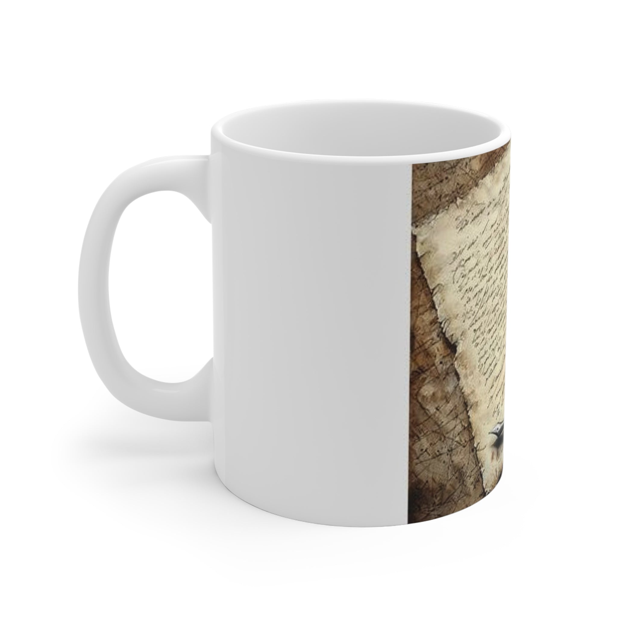 Spilled Inkwell Romance Mug — Poetcore by Canvas & Click (view 4)