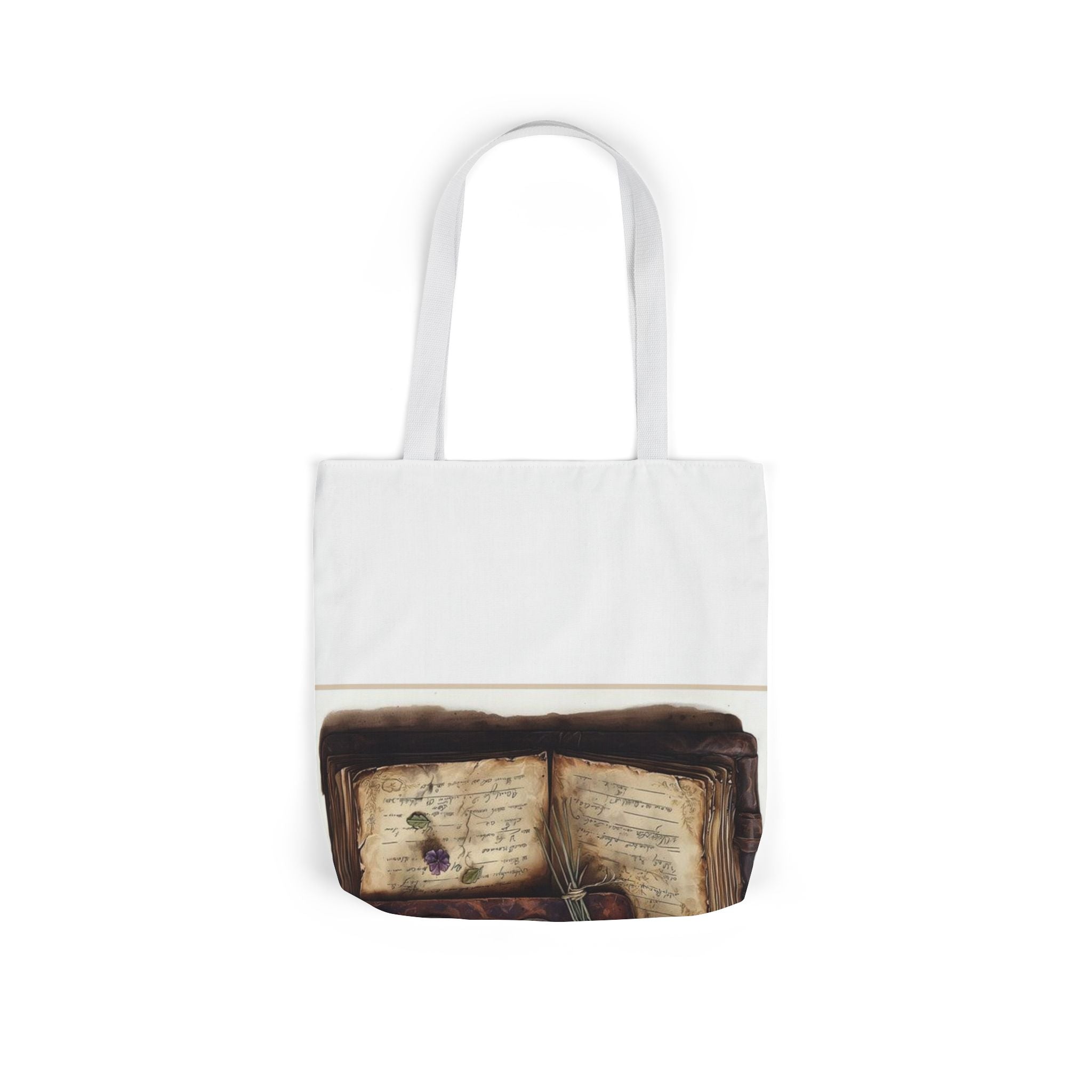 Pressed Flower Journal Tote Bag — Poetcore by Canvas & Click (view 12)