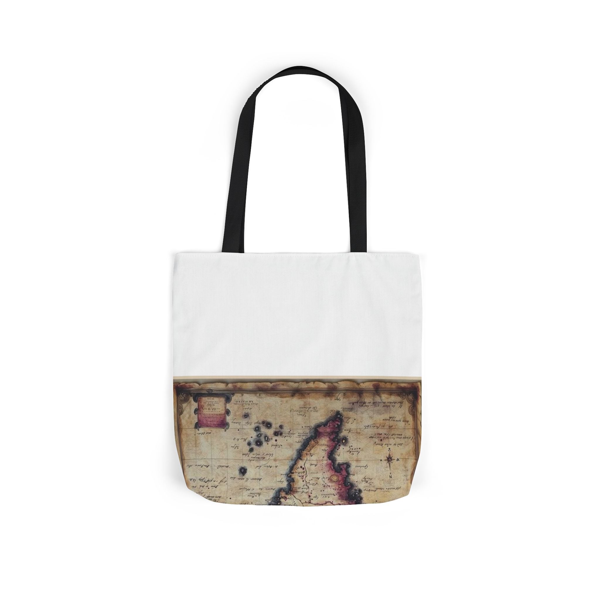 Literary Map Tote Bag, Poetcore by Canvas & Click (view 9)