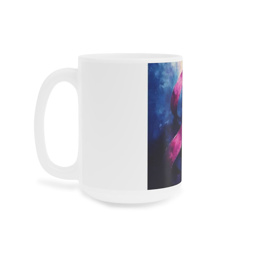 Ribbon Curl Expressionism Mug — Histotechnology by Canvas & Click (view 7)