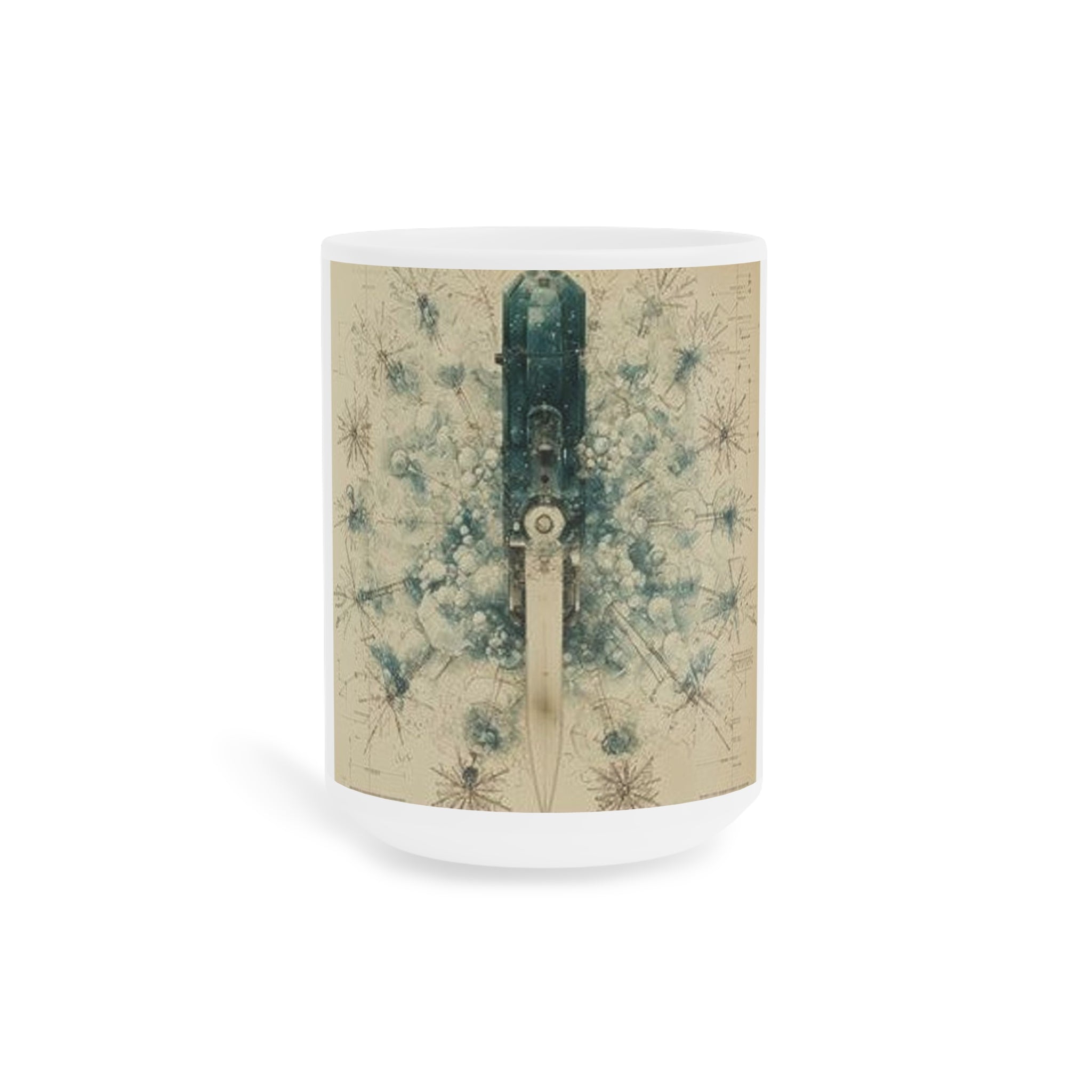Cryostat Crystal Blade Mug — Histotechnology by Canvas & Click (view 2)