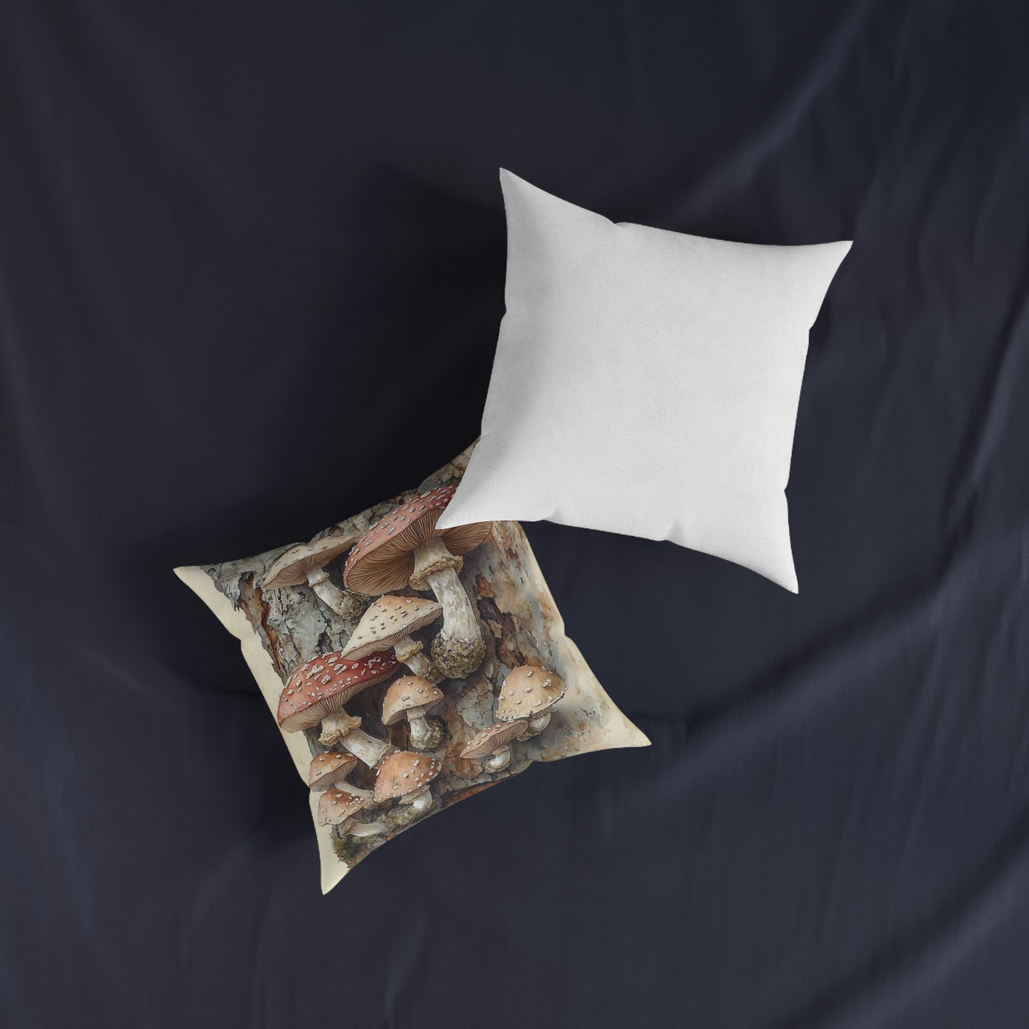 Wild Mushroom Botanical Throw Pillow, Wilderkind by Canvas & Click (view 7)