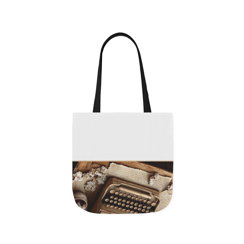 Vintage Typewriter Poetry Tote Bag, Poetcore by Canvas & Click (view 8)